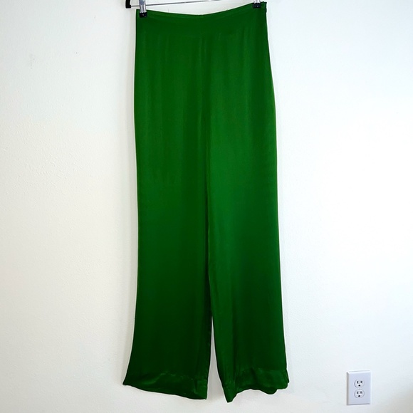 Zara Satin Palazzo Pants - Picture 9 of 9